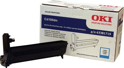 OKI® Cyan Drum Cartridge (43381719)