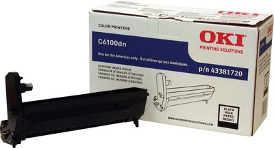 OKI® Black Drum Cartridge (43381720)