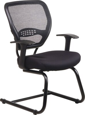 Office Star® Air Grid™ Back Professional Guest Chair with Mesh Seat, Seat: 20 1/2W x 19 1/2D, Back: 20 1/2W x 20H