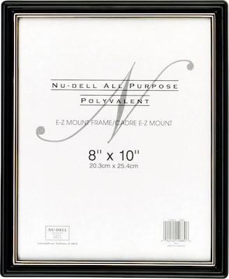 Nu-Dell® E-Z-Mount Frame, 10x8", Glass Face