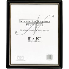 Nu-Dell® E-Z-Mount Frame, 10x8, Glass Face