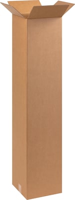 Corrugated Kraft Box 10 x 10 x 48 - 20/Bundle (BS101048)