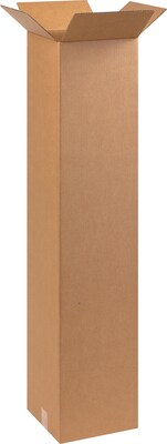 Corrugated Kraft Box 10 x 10 x 48 - 20/Bundle (BS101048)