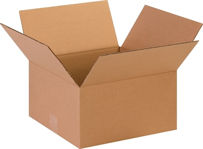 The Packing Wholesalers 13 x 13 x 7 Shipping Boxes, 32 ECT, Kraft, 25/Bundle (BS131307)