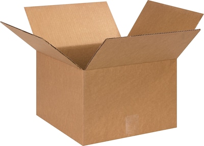 13 x 13 x 9 Shipping Boxes, 32 ECT, Brown, 25/Pack (BS131309)