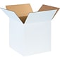 14" x 14" x 14" Shipping Boxes, White, 25/Bundle (141414W)