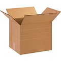 15 x 12 x 12 Multi-Depth Shipping Boxes, Brown, 25/Bundle (MD151212)