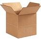 4" x 4" x 4"'' Multi Depth Shipping Boxes, 32 ECT, Brown, 25 /Bundle(MD444)