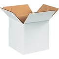 Coastwide Professional™ 6 x 6 x 6, 32 ECT, White, Shipping Boxes, 25/Bundle (CW57944)