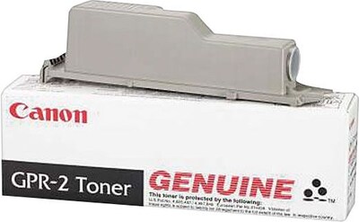 Canon GPR-2 Black Toner Cartridge, Standard Yield (1389A004AA)