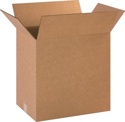18" x 12" x 18" Shipping Boxes, 32 ECT, Brown, 25/Bundle (181218)