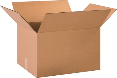 20 x 15 x 12 Shipping Boxes, 32 ECT, Brown, 25/Bundle (201512)