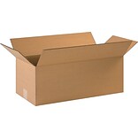 22 x 10 x 8 Shipping Boxes, 32 ECT, Brown, 20/Bundle (22108)