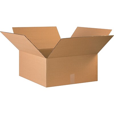 22 x 22 x 10 Shipping Boxes, 32 ECT, Brown, 15/Bundle (222210)