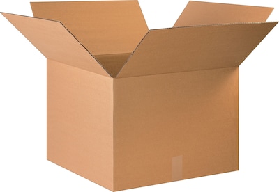 22"  x  22"  x  16"  Shipping  Boxes,  32  ECT,  Brown,  10/Bundle  (BS222216)