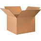 22" x 22" x 16" Shipping Boxes, 32 ECT, Brown, 10/Bundle (222216)