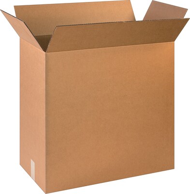 24 x 12 x 24 Shipping Boxes, 32 ECT, Brown, 10/Bundle (241224)