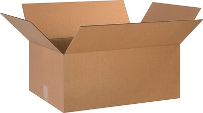 24 x 16 x 10 Shipping Boxes, 32 ECT, Brown, 15/Bundle (241610)