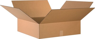 24" x 24" x 7" Shipping Boxes, 32 ECT, Brown, 10/Pack (BS242407)