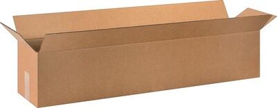 40Lx8Wx8H(D) Single-Wall Long Corrugated Boxes; Brown, 25 Boxes/Bundle