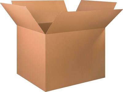 48Lx40Wx36H(D) Single-Wall Corrugated Boxes; Brown, 5 Boxes/Bundle