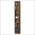 Safco 1 7-Shelf 12H Wood/Veneer Bookcase, Mahogany (1514MHC)