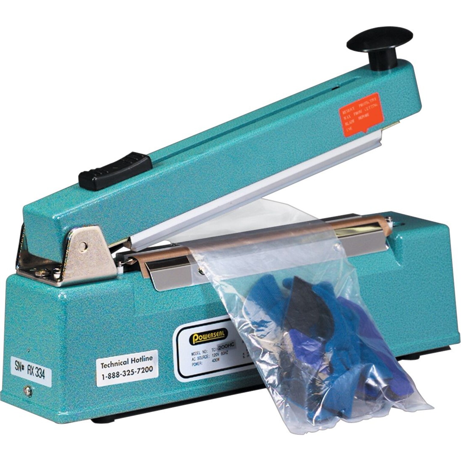 Impulse Hand Sealers w/ Cutters, 12 x 1/16, 1 Each