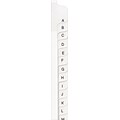 Avery Style Allstate Letter M Divider, White, 25/Pack (82175)