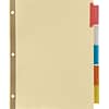Insertable Big Tab Dividers, 5-Tab, Assorted