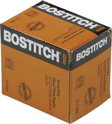 Bostitch PHD-60 3/8" Length Standard Cartridge Staples, 5000/Cartridge (BOSSB35PHD5M)