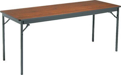 Rectangular Folding Table, 30Hx24Wx72L