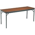 Rectangular Folding Table, 30Hx24Wx72L