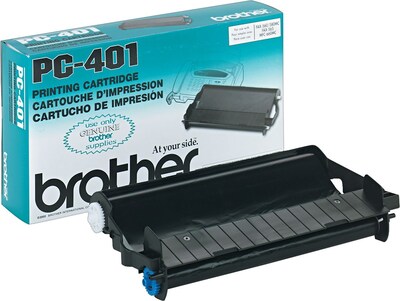 Brother Genuine PC401 Original Thermal Fax Cartridge