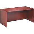 Bush Business Furniture Westfield 66W Desk Shell, Cherry Mahogany, Installed (WC36742AFA)