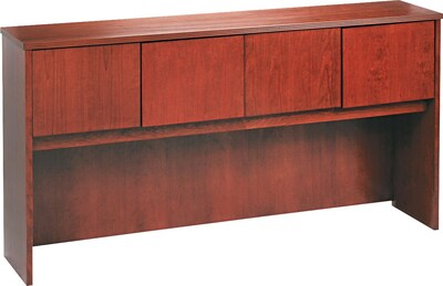 Basyx™ Hardwood Veneer Furniture Collection in Bourbon Cherry; Hutch, 72Wx14-5/8D
