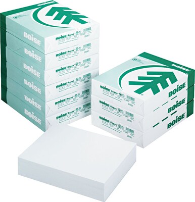 Boise ASPEN 30 Multi-Use 3-Hole Punched Recycled Paper, 8 1/2 x 11, White, 5000/Carton (054901-P)