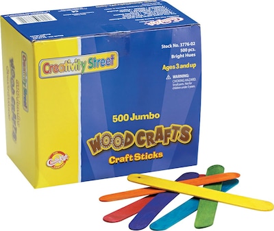 ChenilleKraft Jumbo 2mm Craft Sticks