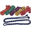 Champions Braided Nylon Jump Ropes, Assorted Colors, 8L, 6/Set