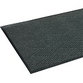 Crown Super-Soaker? Polypropylene Diamond Wiper/Scraper Mat, 69L x 45W, Slate