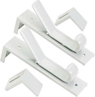 Deflect-O® Partition Double Garment Hooks