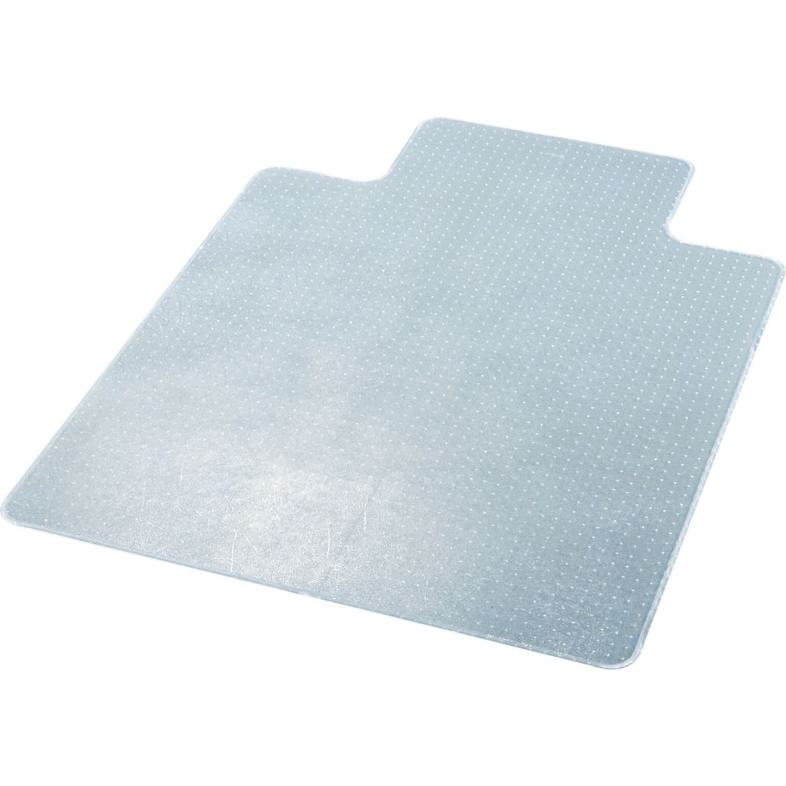Deflecto Standard Anti-Static Chairmat, For Low Pile Carpets, Wide Lip, 46 x 60