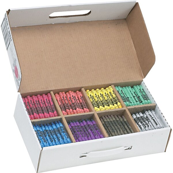 Prang® Masterpack Crayons, Regular Size