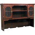 DMI Governors Series 60 Hutch for Kneespace Credenza, Mahogany, 46H x 60W x 13D