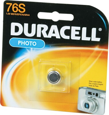 Duracell Photo Silver Oxide Camera Battery, 1.5V, 36/Carton