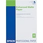 Epson Ink Jet Paper, Matte, Archival, 11.7" x 16.5", 50 Sheets