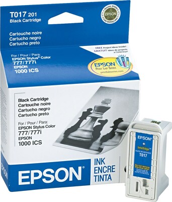 Epson T017 Black Standard Yield Ink Cartridge