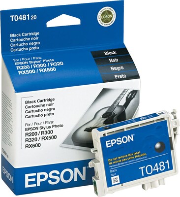 Epson T48 Black Standard Yield Ink Cartridge