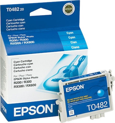 Epson T048 Cyan Standard Yield Ink Cartridge