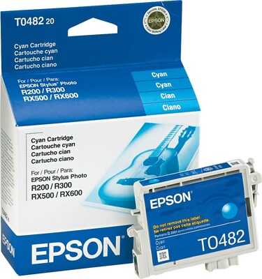 Epson T048 Cyan Standard Yield Ink Cartridge