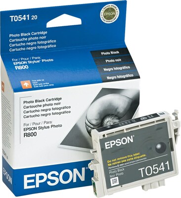 Epson T054 Photo Black Standard Yield Ink Cartridge